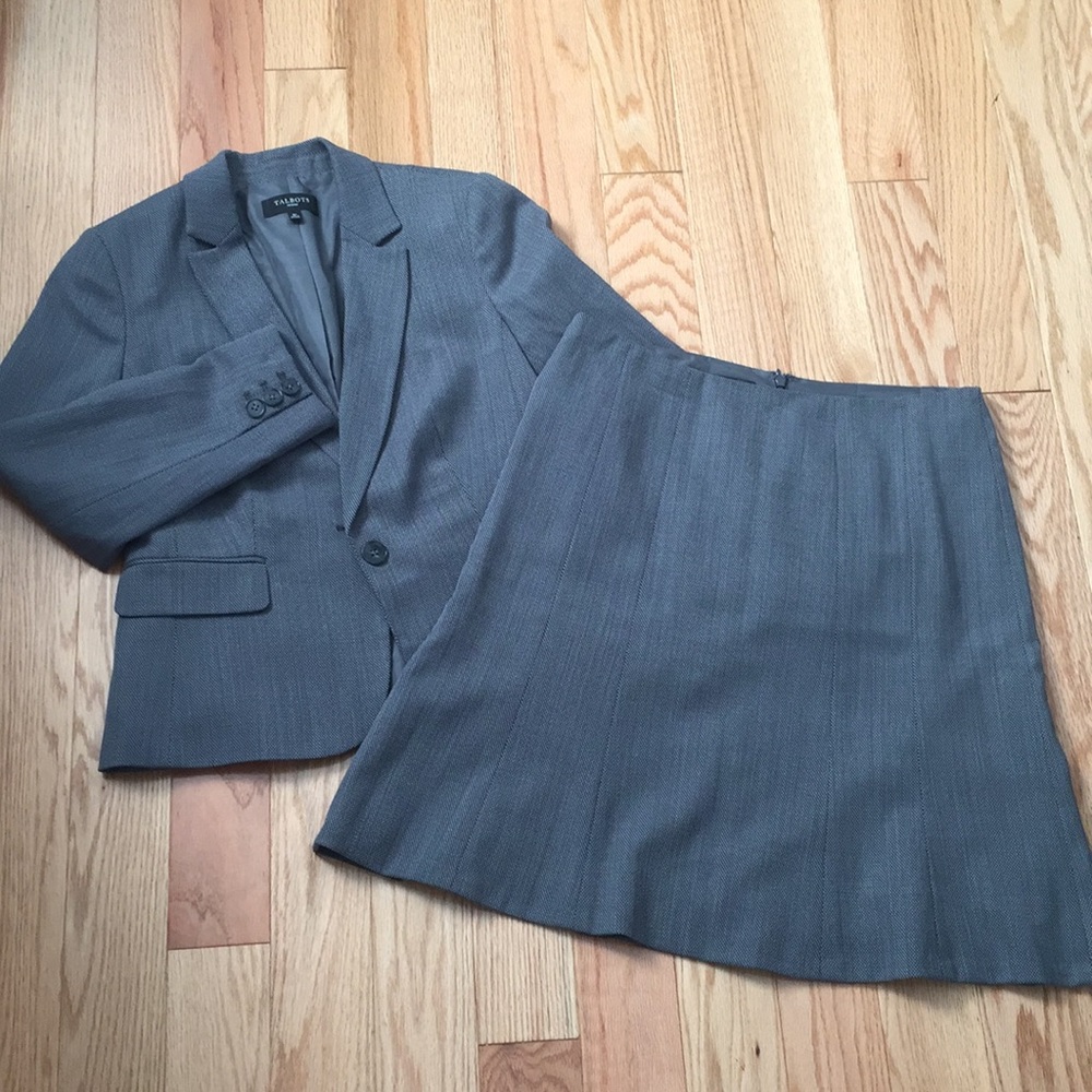 Talbots Blazer and skirt